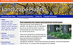 USF Landscape Plants - Tree Selection Website Screenshot